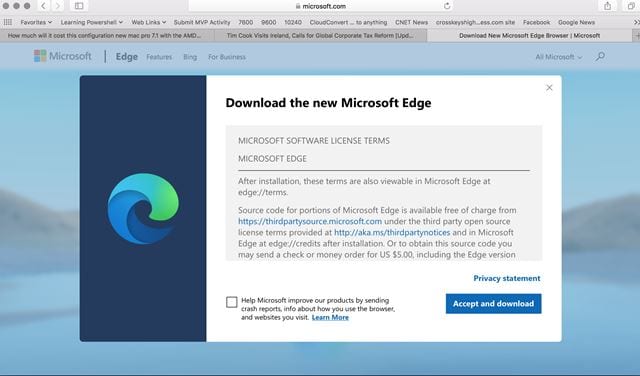 download edge for free for mac